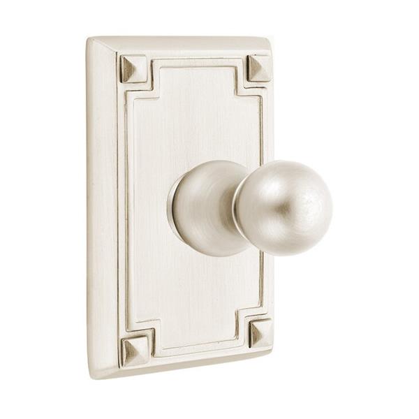 Emtek - Traditional Brass Single Hook Post
