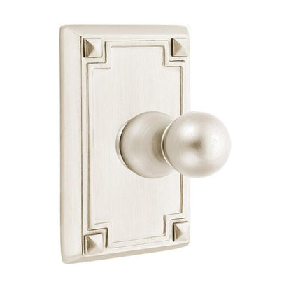 Emtek - Traditional Brass Single Hook Post