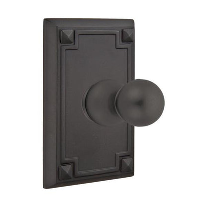 Emtek - Traditional Brass Single Hook Post