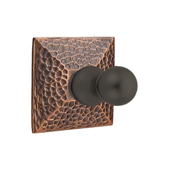 Emtek - Traditional Brass Single Hook Post