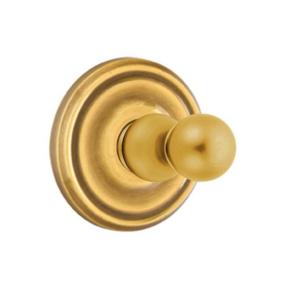 Emtek - Traditional Brass Single Hook Post
