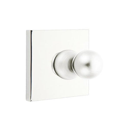 Emtek - Traditional Brass Single Hook Post