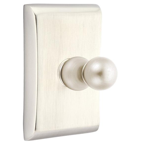 Emtek - Traditional Brass Single Hook Post