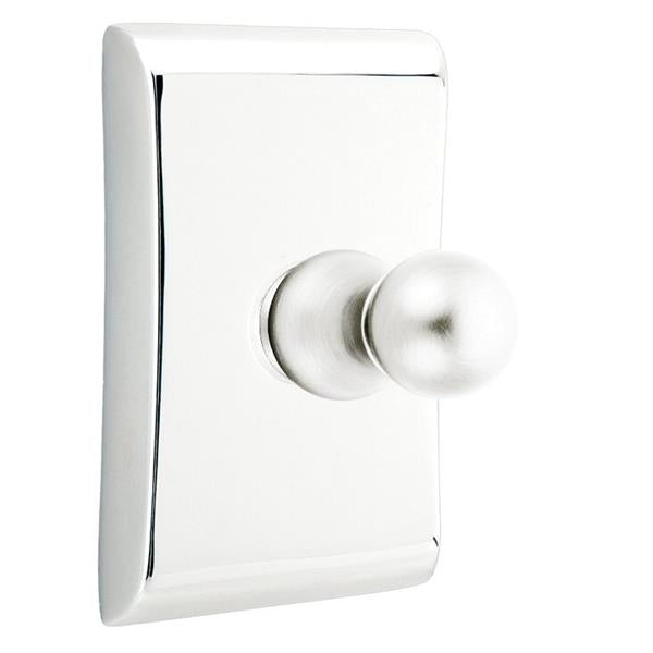 Emtek - Traditional Brass Single Hook Post