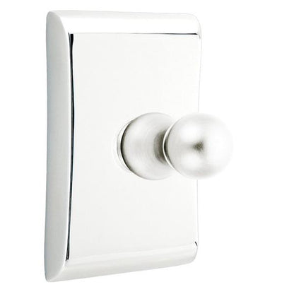 Emtek - Traditional Brass Single Hook Post