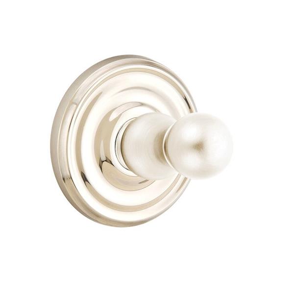Emtek - Traditional Brass Single Hook Post