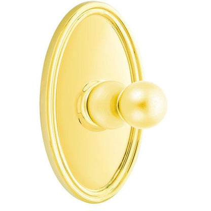 Emtek - Traditional Brass Single Hook Post