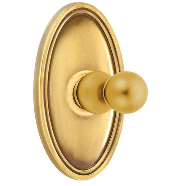Emtek - Traditional Brass Single Hook Post