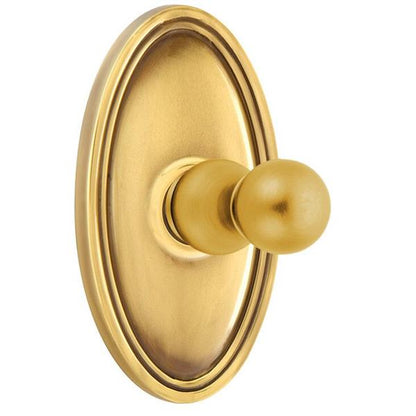 Emtek - Traditional Brass Single Hook Post