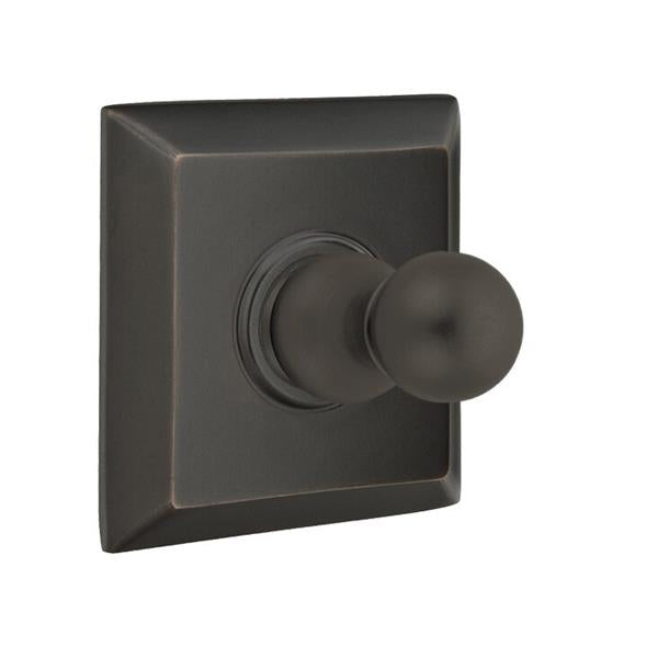 Emtek - Traditional Brass Single Hook Post
