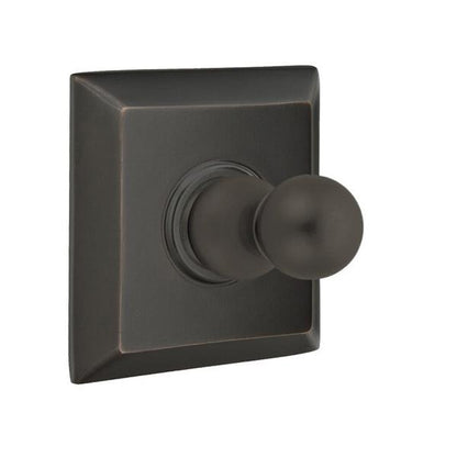 Emtek - Traditional Brass Single Hook Post