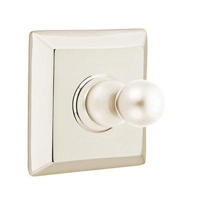 Emtek - Traditional Brass Single Hook Post