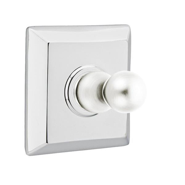 Emtek - Traditional Brass Single Hook Post