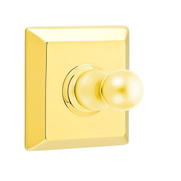 Emtek - Traditional Brass Single Hook Post