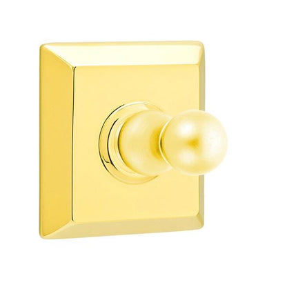 Emtek - Traditional Brass Single Hook Post