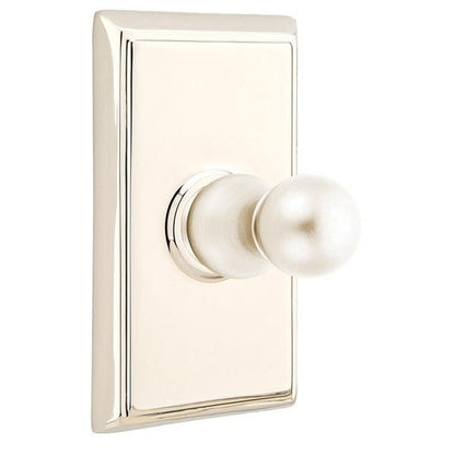 Emtek - Traditional Brass Single Hook Post