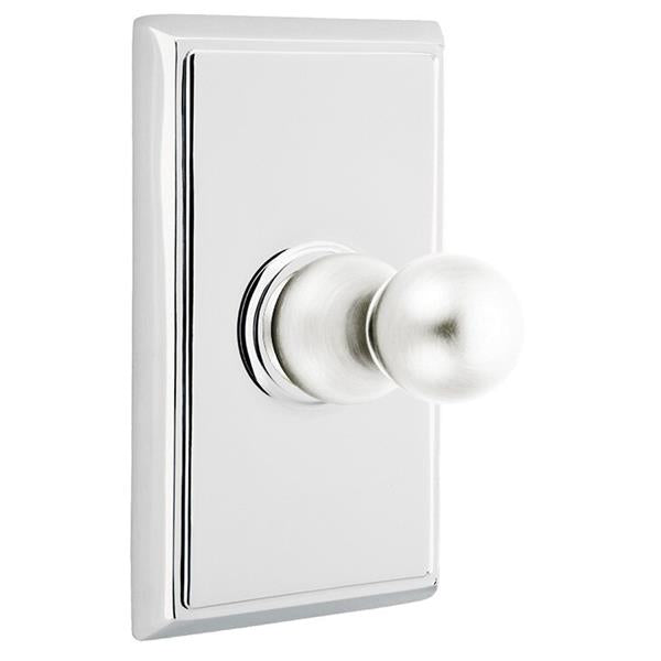 Emtek - Traditional Brass Single Hook Post