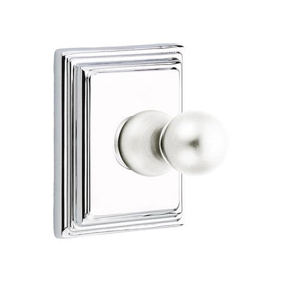 Emtek - Traditional Brass Single Hook Post