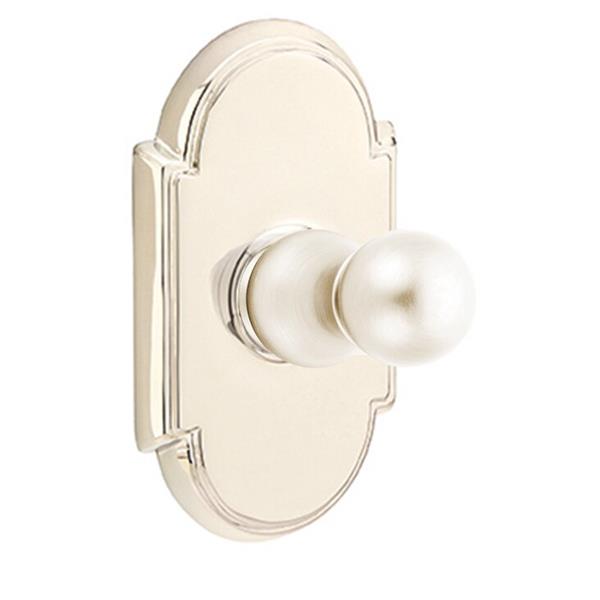 Emtek - Traditional Brass Single Hook Post