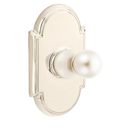 Emtek - Traditional Brass Single Hook Post