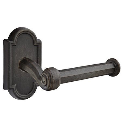 Emtek - Tuscany Bronze Bar Style Paper Holder Right Hand