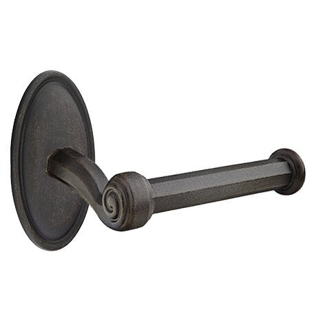 Emtek - Tuscany Bronze Bar Style Paper Holder Right Hand