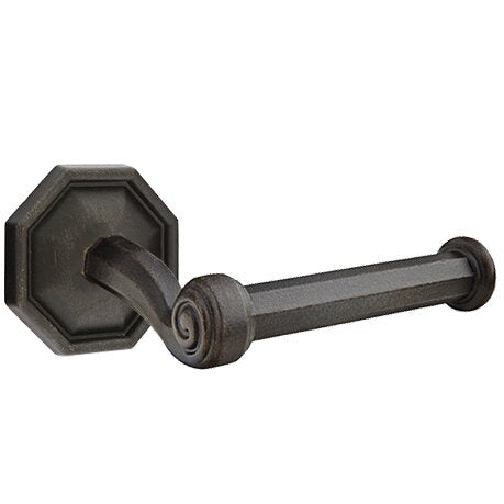 Emtek - Tuscany Bronze Bar Style Paper Holder Right Hand