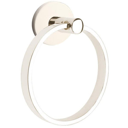 Emtek - Brass Modern Towel Ring