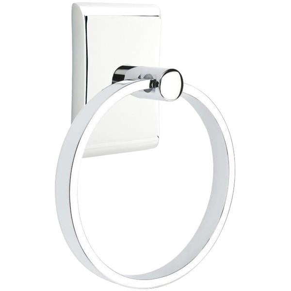 Emtek - Brass Modern Towel Ring