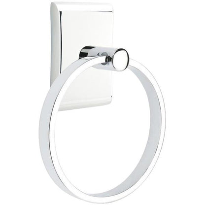 Emtek - Brass Modern Towel Ring