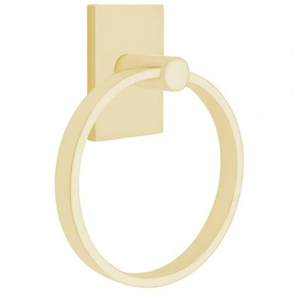 Emtek - Brass Modern Towel Ring