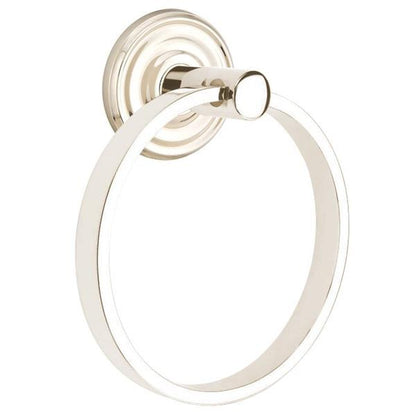 Emtek - Brass Modern Towel Ring
