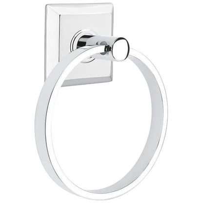 Emtek - Brass Modern Towel Ring