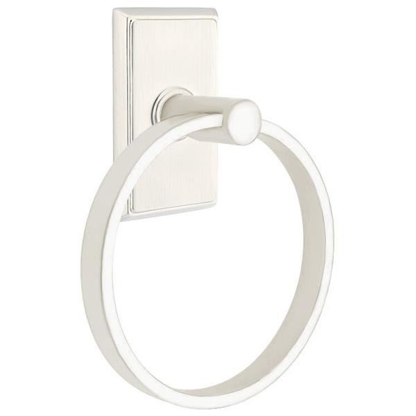 Emtek - Brass Modern Towel Ring