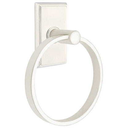 Emtek - Brass Modern Towel Ring