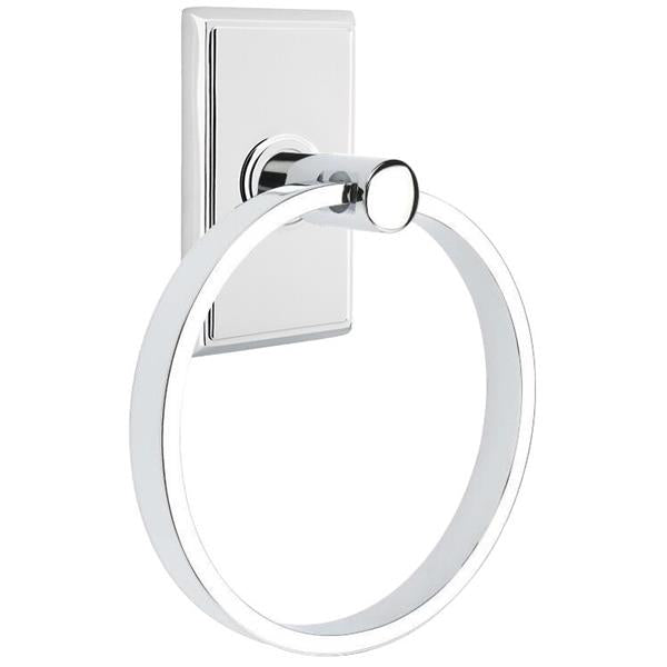 Emtek - Brass Modern Towel Ring
