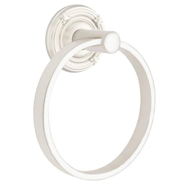 Emtek - Brass Modern Towel Ring