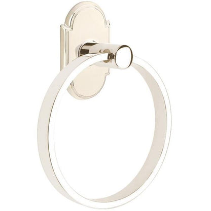 Emtek - Brass Modern Towel Ring