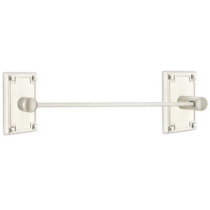 Emtek - Brass Modern Towel Bar, 18 Inch