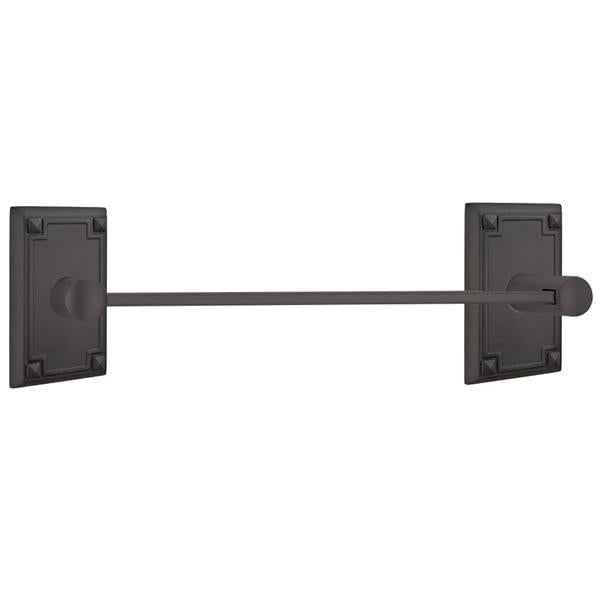 Emtek - Brass Modern Towel Bar, 18 Inch