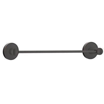 Emtek - Brass Modern Towel Bar, 18 Inch