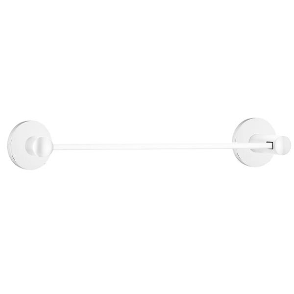 Emtek - Brass Modern Towel Bar, 18 Inch