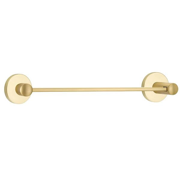 Emtek - Brass Modern Towel Bar, 18 Inch