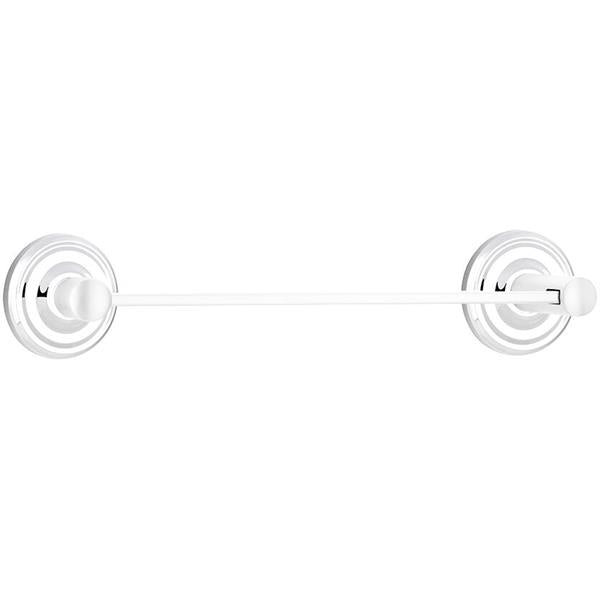 Emtek - Brass Modern Towel Bar, 18 Inch