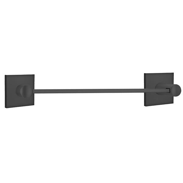 Emtek - Brass Modern Towel Bar, 18 Inch