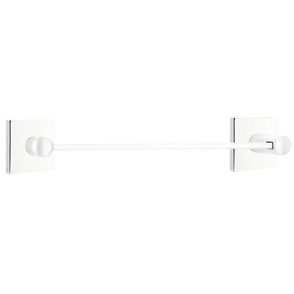 Emtek - Brass Modern Towel Bar, 18 Inch