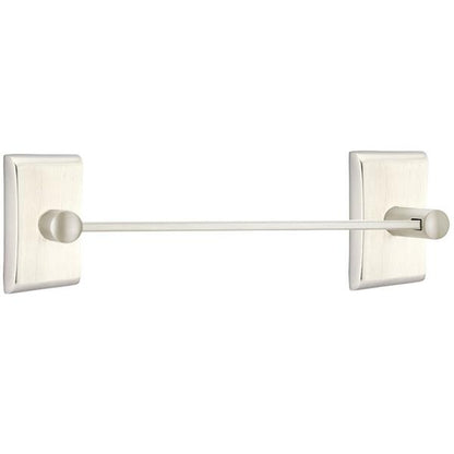 Emtek - Brass Modern Towel Bar, 18 Inch
