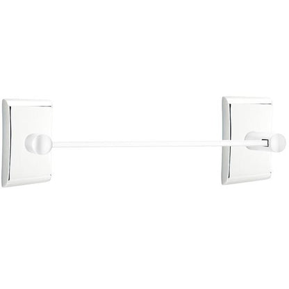Emtek - Brass Modern Towel Bar, 18 Inch