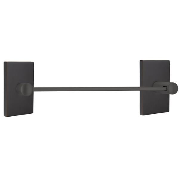 Emtek - Brass Modern Towel Bar, 18 Inch