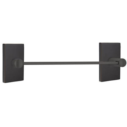 Emtek - Brass Modern Towel Bar, 18 Inch